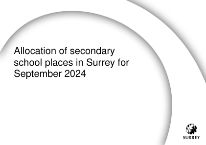 中学分配数字 - 2024 年 9 月